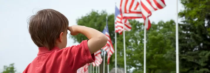 Chiropractic Anchorage AK Veteran Care Flags