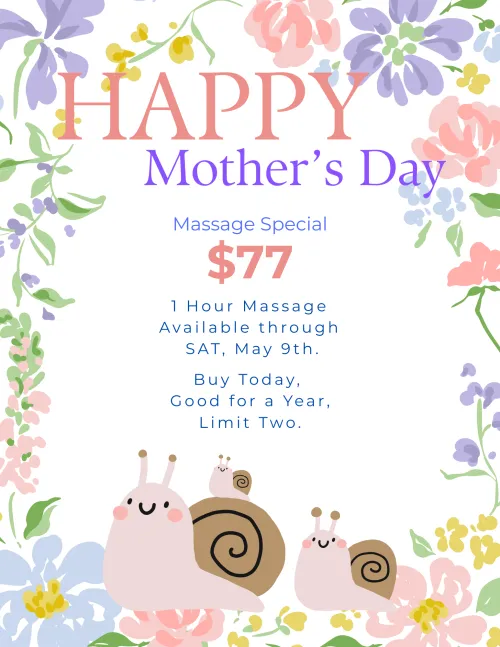 Chiropractic Anchorage AK 2026 Mothers Day Special Pop Up